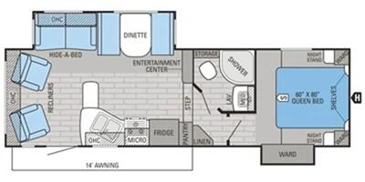 2016 Jayco Eagle HT 26.5 RLS - Photo 11 - Puyallup, WA 98373