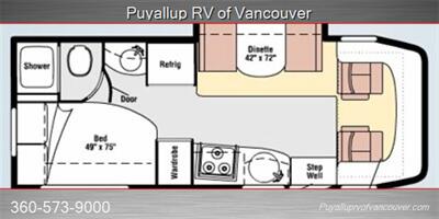 2009 WINNEBAGO VIEW 24J   - Photo 16 - Vancouver, WA 98682-4901