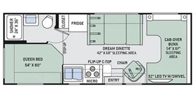 2017 Thor Freedom Elite 23H   - Photo 14 - Puyallup, WA 98373