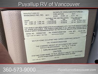 2012 WINNEBAGO ACCESS QP26 - Photo 5 - Vancouver, WA 98682-4901