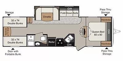 2012 Keystone Passport 2910BH - Photo 13 - Puyallup, WA 98373