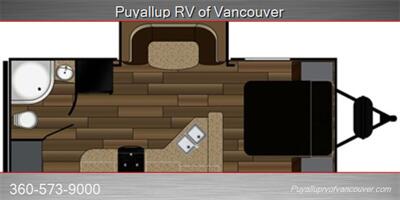 2017 CRUSISER RV FUNFINDER 21RB   - Photo 13 - Vancouver, WA 98682-4901