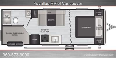 2022 KEYSTONE RV SPRINGDALE 220BHWE   - Photo 13 - Vancouver, WA 98682-4901
