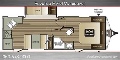 2019 KEYSTONE RV COUGAR 24SABWE 24SABWE   - Photo 15 - Vancouver, WA 98682-4901