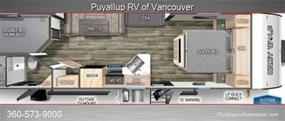 2024 FOREST RIVER GREY WOLF 26DBH   - Photo 19 - Vancouver, WA 98682-4901