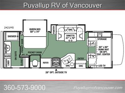 2019 FOREST RIVER RV FORESTER 2421DS   - Photo 15 - Vancouver, WA 98682-4901