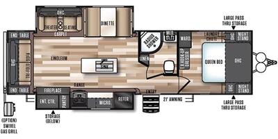 2018 Forest River Salem Hemisphere 272RL   - Photo 19 - Puyallup, WA 98373