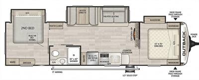 2023 Keystone OUTBACK 343DB - Photo 3 - Puyallup, WA 98373