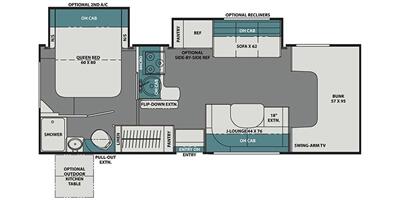 2022 Coachmen Freelander 26DS   - Photo 11 - Puyallup, WA 98373