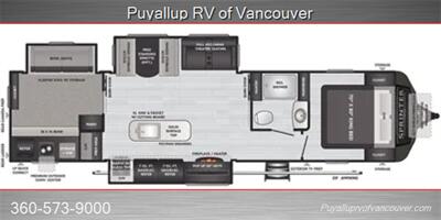 2021 KEYSTONE RV SPRINTER 341BHK   - Photo 5 - Vancouver, WA 98682-4901