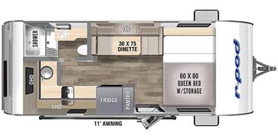 2024 Forest River R Pod 194C   - Photo 11 - Puyallup, WA 98373