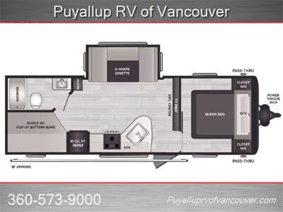 2025 KEYSTONE RV SPRINGDALE 240BHCWE   - Photo 17 - Vancouver, WA 98682-4901