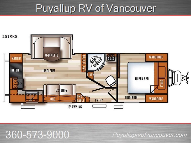 2018 FOREST RIVER RV VIBE 251RKS   - Photo 1 - Vancouver, WA 98682-4901