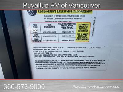 2024 GRAND DESIGN RV REFLECTION 296RDTS   - Photo 4 - Vancouver, WA 98682-4901