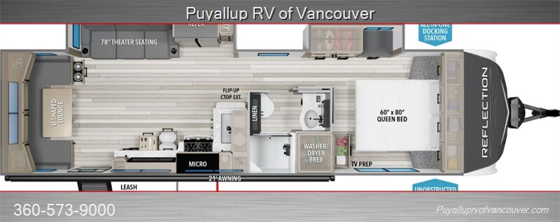2024 GRAND DESIGN RV REFLECTION 296RDTS   - Photo 1 - Vancouver, WA 98682-4901