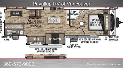 2023 KZRV VENTURE SPORT TREK 327VIK   - Photo 16 - Vancouver, WA 98682-4901