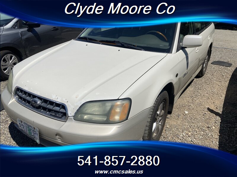 White Frost Pearl/Moonlight Metallic 2004 Subaru Outback Wagon All-Wheel Drive Automatic