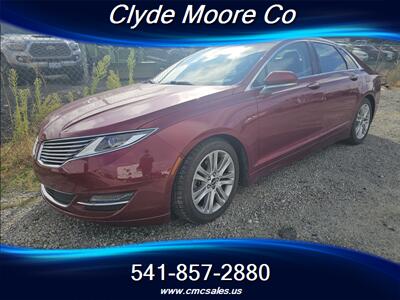 2016 Lincoln MKZ/Zephyr Sedan