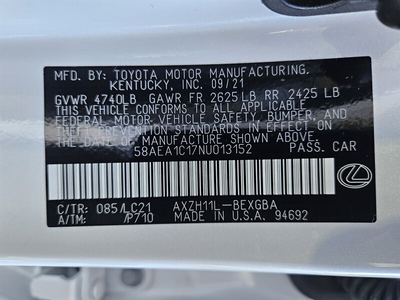 2022 Lexus ES 300h Luxury   - Photo 42 - Hillsboro, OR 97124