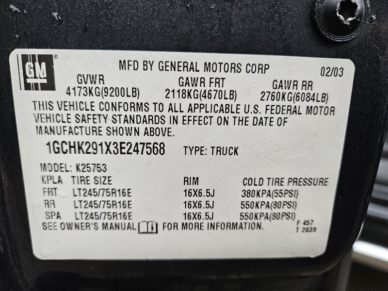 2003 Chevrolet Silverado 2500HD LT - Photo 34 - Hillsboro, OR 97124