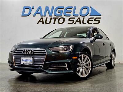 2018 Audi A4 2.0T ultra Premium Sedan