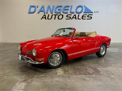 1970 Volkswagen Karmann Ghia Convertible Sedan