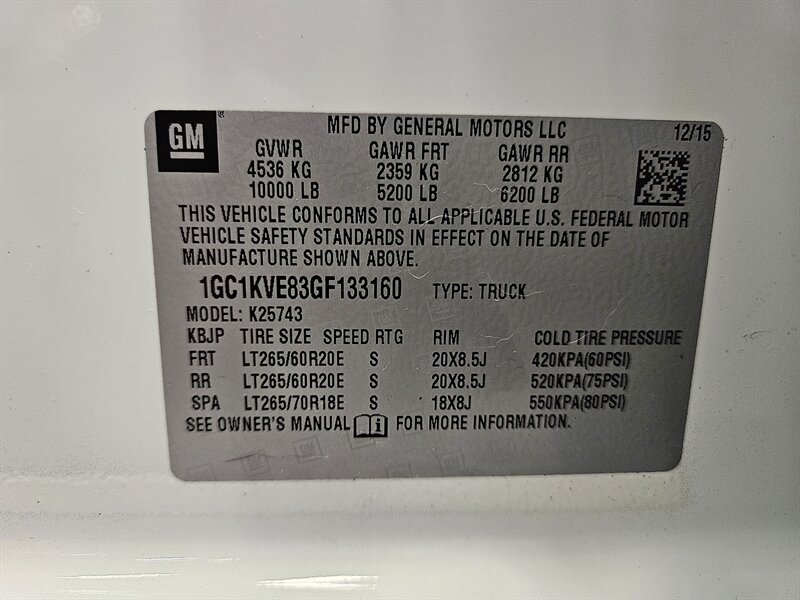 2016 Chevrolet Silverado 2500 LT   - Photo 55 - Hillsboro, OR 97124