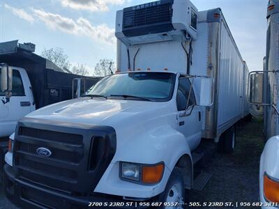 2004 Ford F 750 Refrigerated Box Truck   - Photo 1 - McAllen, TX 78503