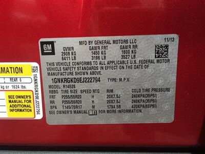 2014 Chevrolet Traverse LT   - Photo 8 - Cottonwood, AZ 86326