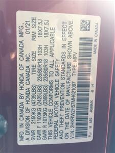 2021 Honda CR-V EX ALL WHEEL DRIVE - Photo 9 - Cottonwood, AZ 86326