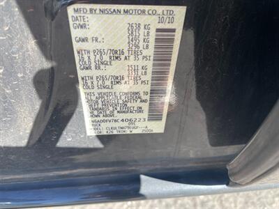 2011 Nissan Frontier SV V6 4x4 - Photo 7 - Cottonwood, AZ 86326