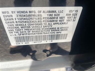2015 Honda Pilot EX-L ALL WHEEL DRIVE - Photo 7 - Cottonwood, AZ 86326