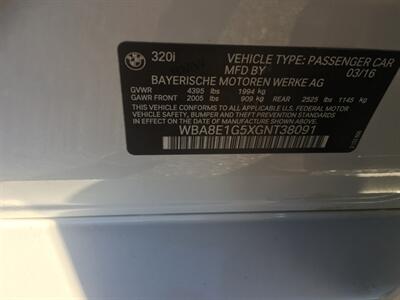 2016 BMW 3 Series 320i   - Photo 7 - Cottonwood, AZ 86326