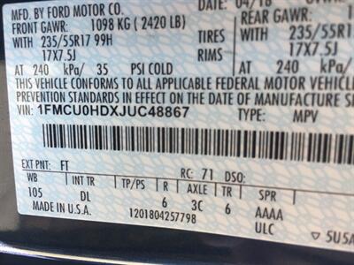 2018 Ford Escape SEL   - Photo 7 - Cottonwood, AZ 86326