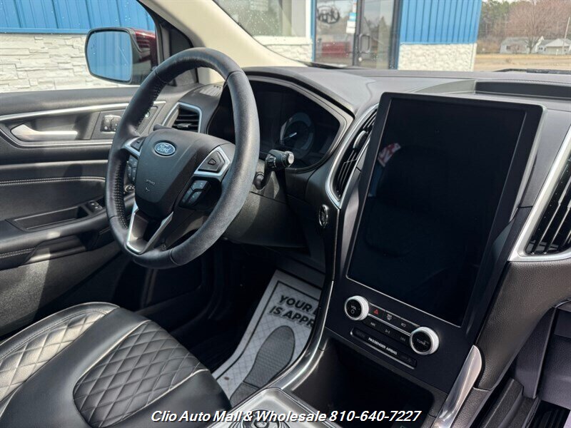 2023 Ford Edge Titanium AWD !Still Under Ford Factory Warranty! - Photo 46 - Clio, MI 48420