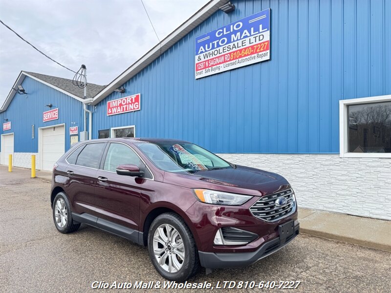 2023 Ford Edge Titanium AWD  !Still Under Ford Factory Warranty! - Photo 1 - Clio, MI 48420