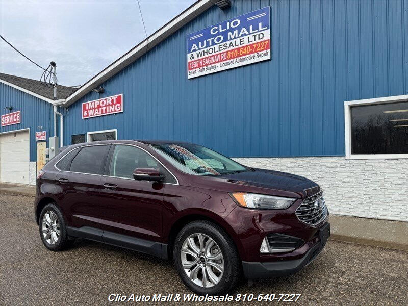 2023 Ford Edge Titanium AWD !Still Under Ford Factory Warranty! - Photo 10 - Clio, MI 48420