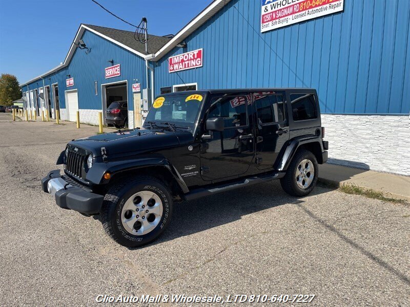 2015 Jeep Wrangler Unlimited Sahara 4WD  