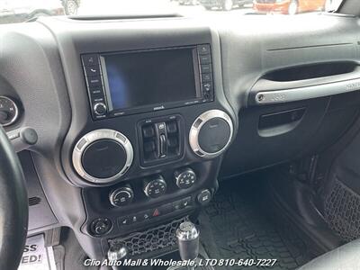 2016 Jeep Wrangler Unlimited Sahara 4WD  Spotless Frame!! - Photo 17 - Clio, MI 48420