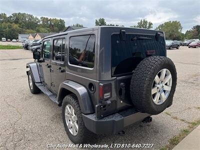 2016 Jeep Wrangler Unlimited Sahara 4WD  Spotless Frame!! - Photo 4 - Clio, MI 48420