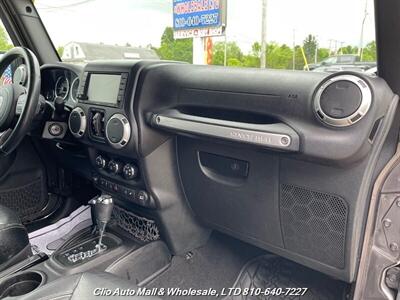 2016 Jeep Wrangler Unlimited Sahara 4WD  Spotless Frame!! - Photo 32 - Clio, MI 48420