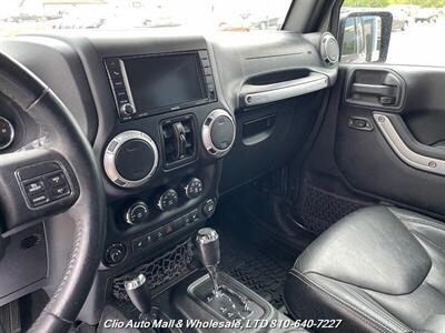 2016 Jeep Wrangler Unlimited Sahara 4WD  Spotless Frame!! - Photo 16 - Clio, MI 48420