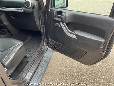 2016 Jeep Wrangler Unlimited Sahara 4WD  Spotless Frame!! - Photo 30 - Clio, MI 48420