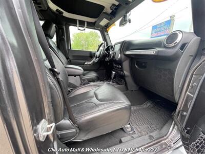2016 Jeep Wrangler Unlimited Sahara 4WD  Spotless Frame!! - Photo 35 - Clio, MI 48420