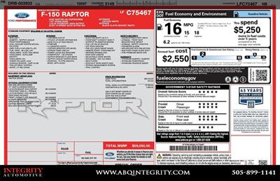 2020 Ford F-150 Raptor   - Photo 50 - Albuquerque, NM 87114