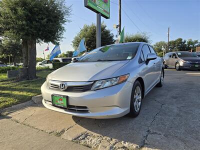 2012 Honda Civic LX   - Photo 2 - Garland, TX 75042
