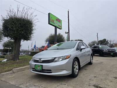 2012 Honda Civic LX   - Photo 1 - Garland, TX 75042