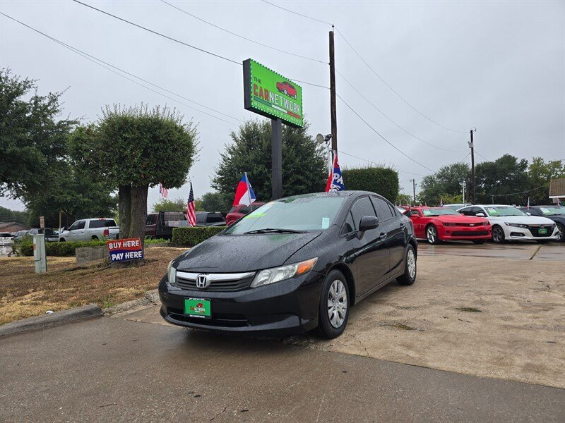 2012 Honda Civic LX   - Photo 1 - Garland, TX 75042
