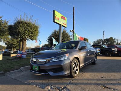 2016 Honda Accord LX Sedan