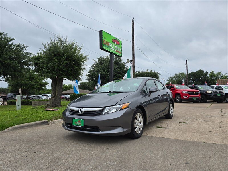 2012 Honda Civic LX   - Photo 1 - Garland, TX 75042